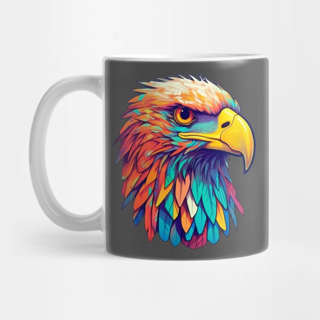 colored eagle by NirckStore